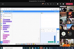 กิจกรรมออนไลน์ ฝึกปฏิบัติโปรแกรม Scratch วันที่ 17 กันยายน 2564 ชั้น ป.4/7
