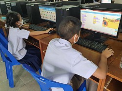 ภาพกิจกรรมการแข่งขัน Coding